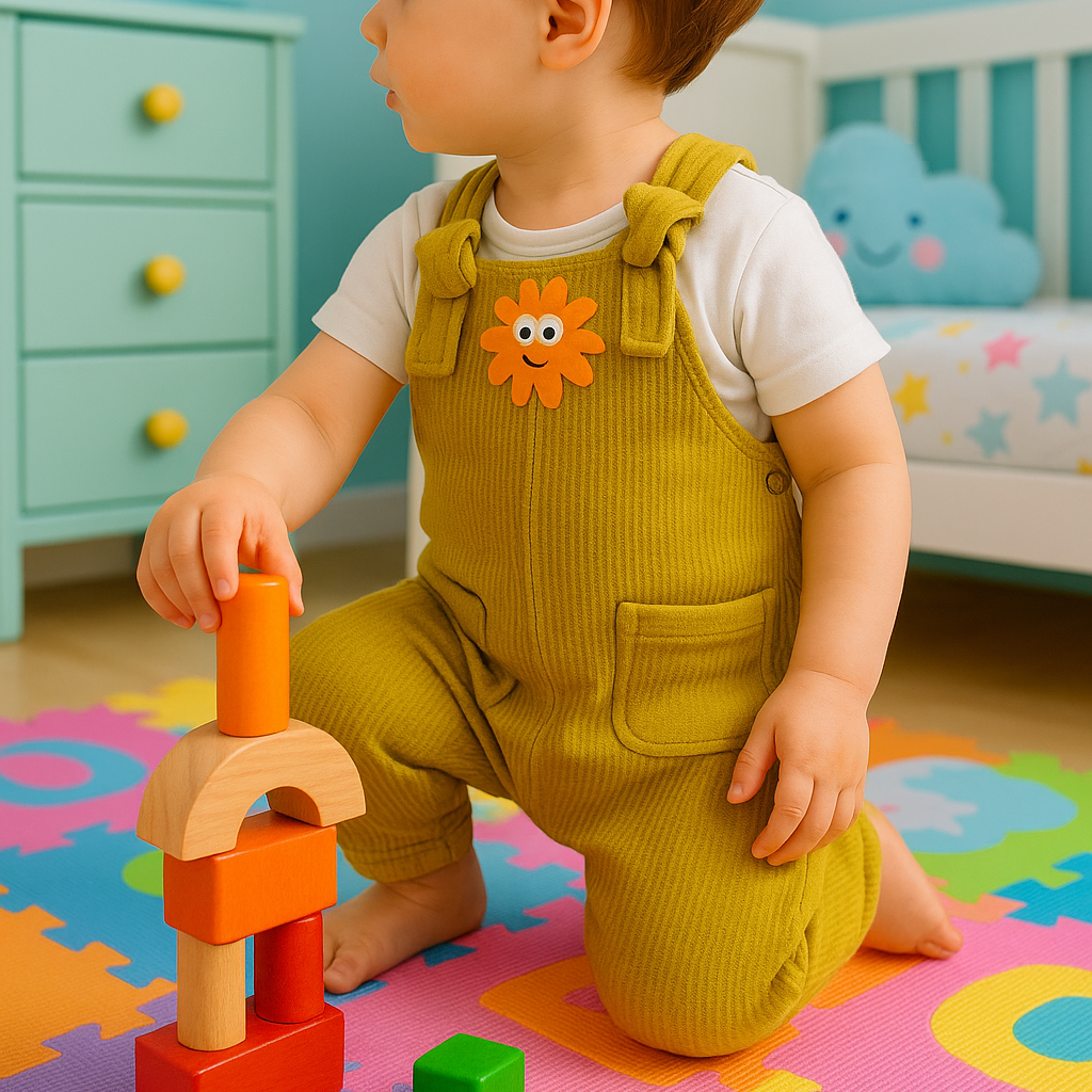 SUNNY %100 Pamuklu Salopet Tulum