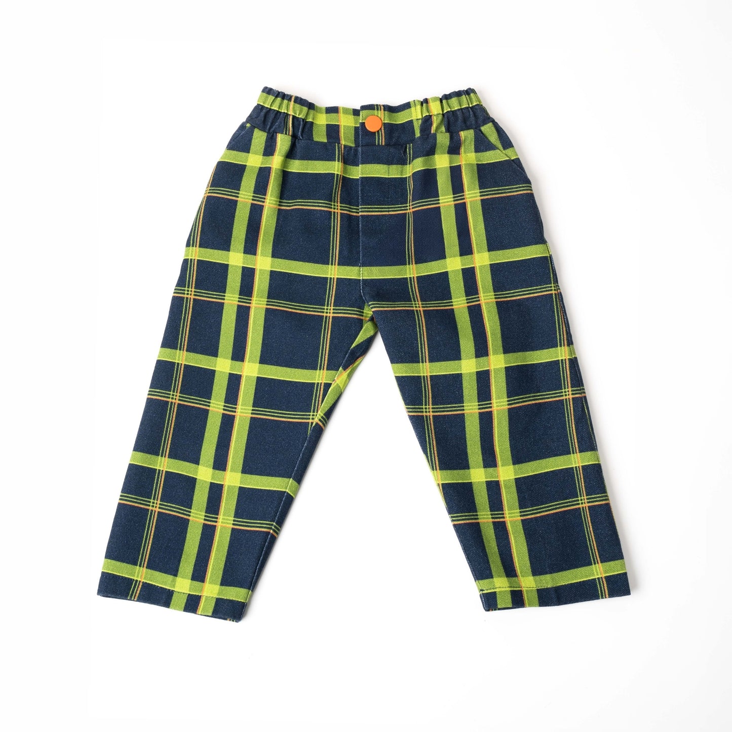 EDDIE Ekoseli Bol Kesim Unisex Pantolon