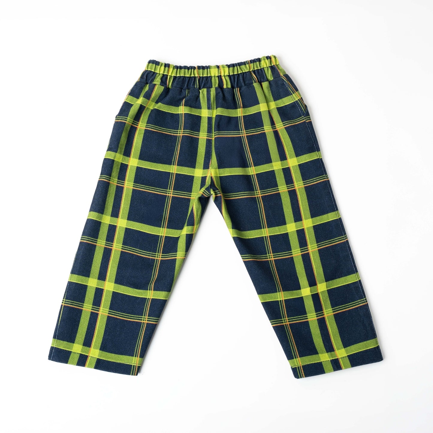 EDDIE Ekoseli Bol Kesim Unisex Pantolon