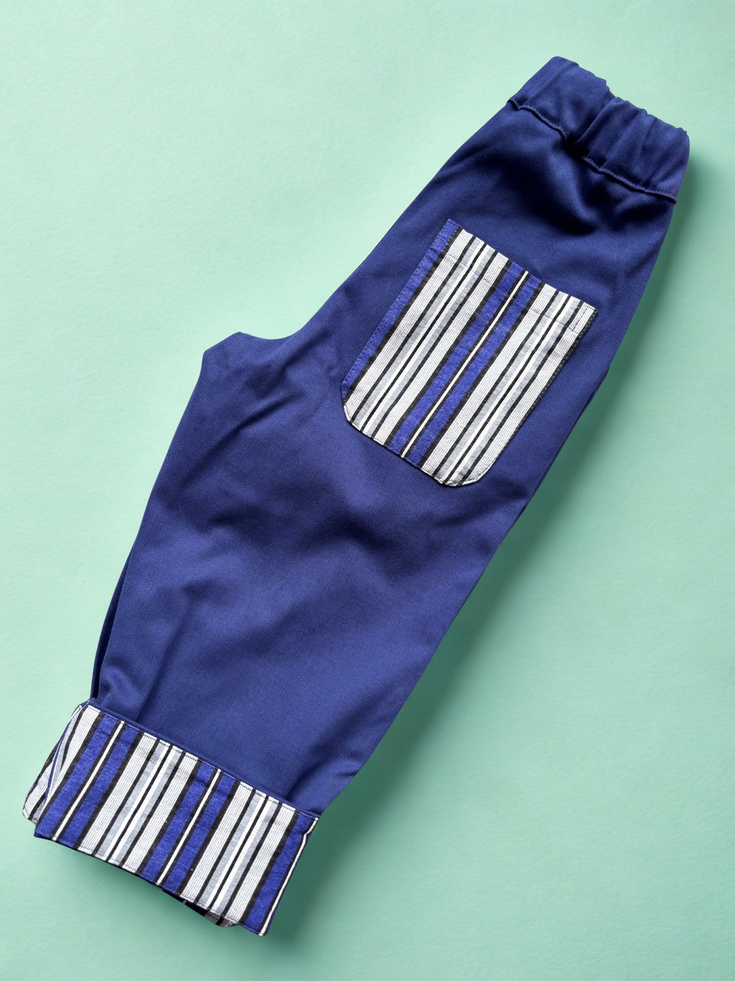Roary Dino Pants - Navy Blue