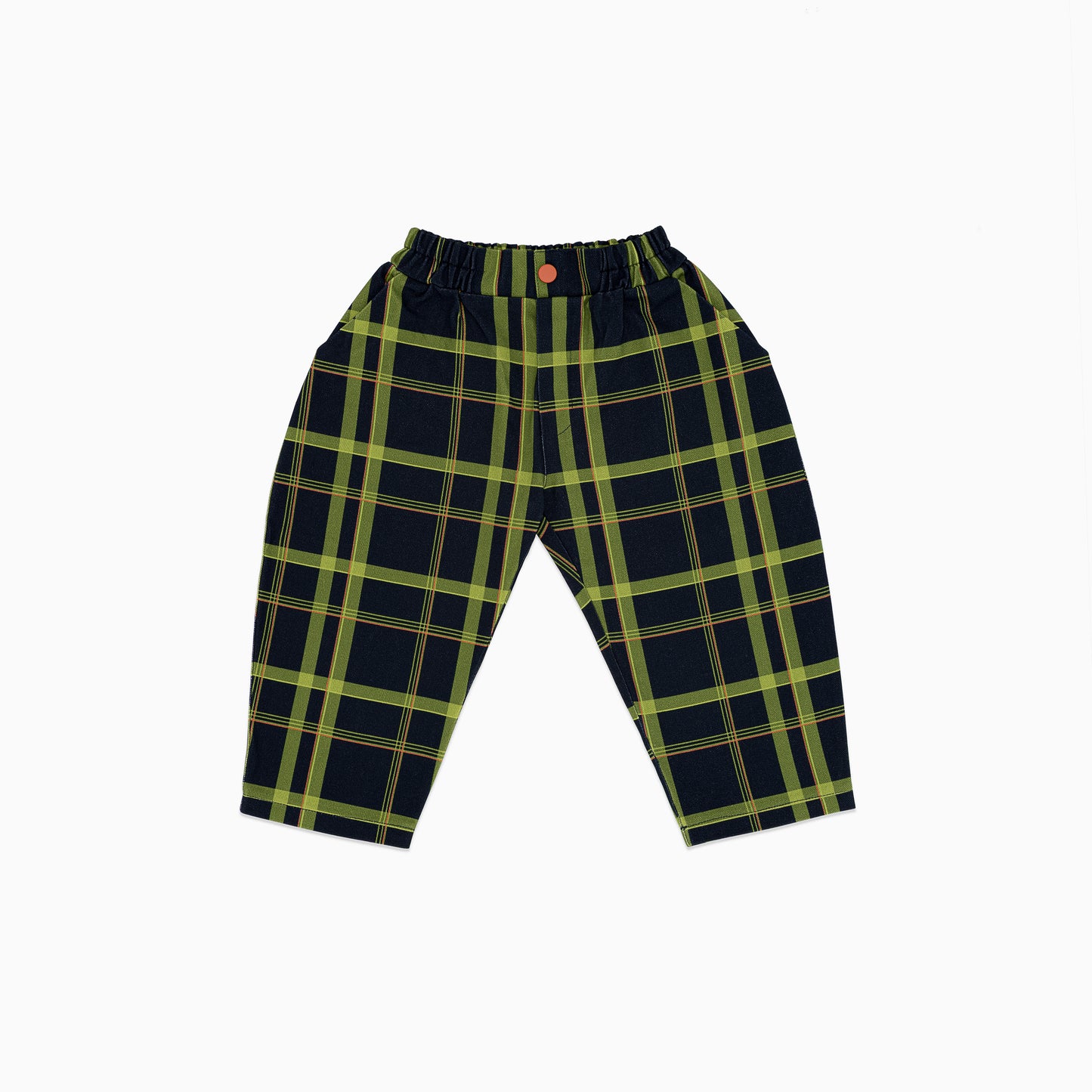 EDDIE Ekoseli Bol Kesim Unisex Pantolon