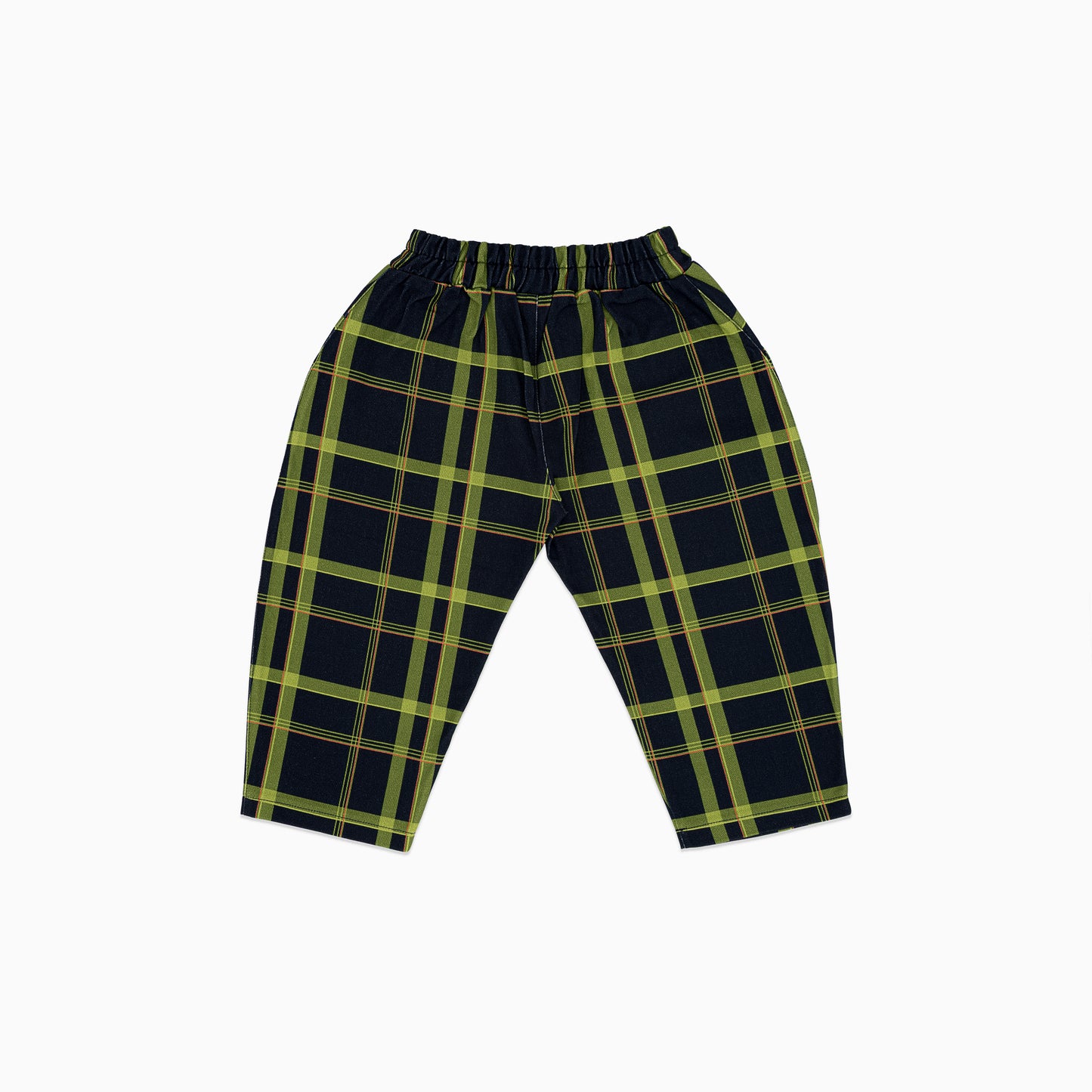 EDDIE Ekoseli Bol Kesim Unisex Pantolon