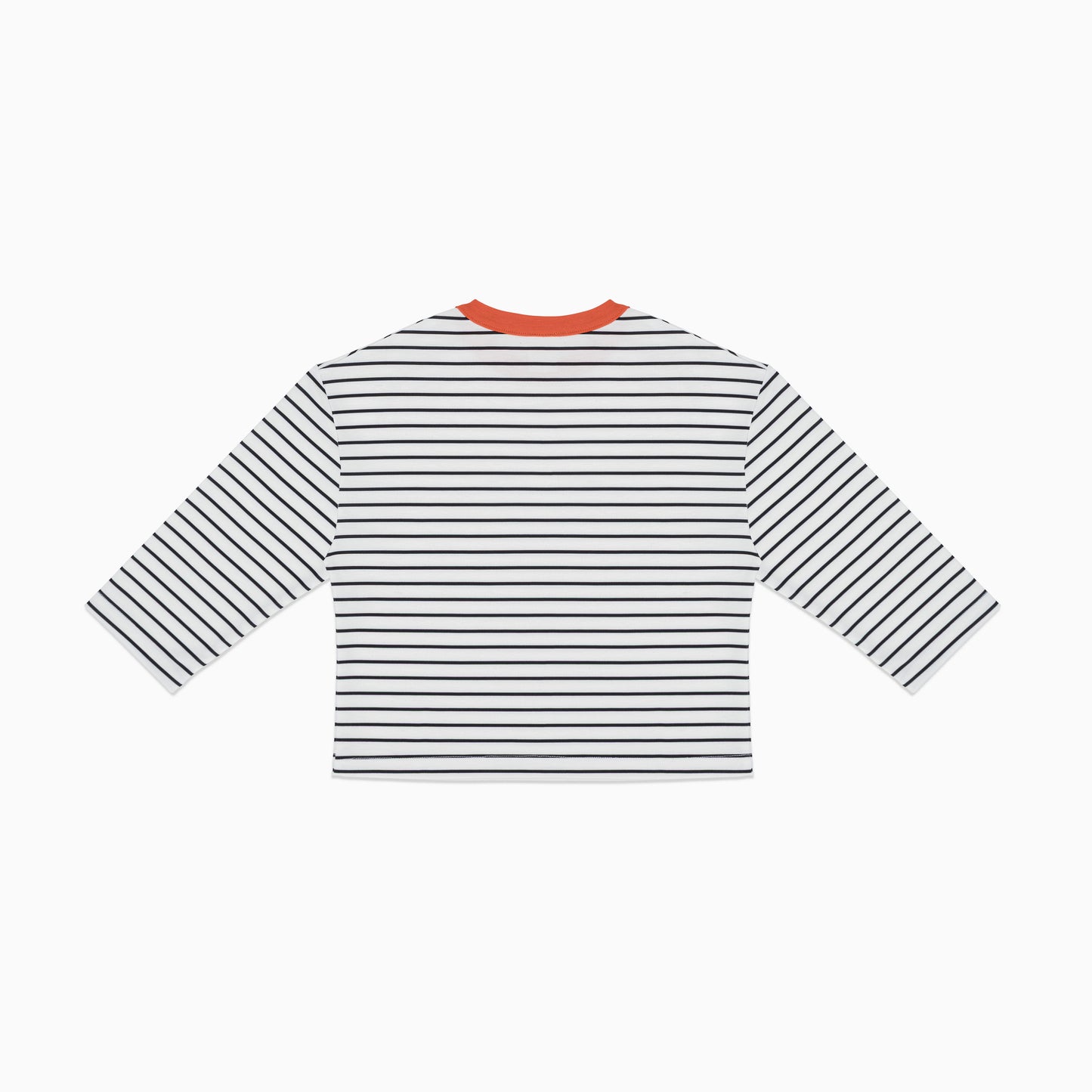 CRABSTER Çizgili Uzun Kollu Unisex Tişört