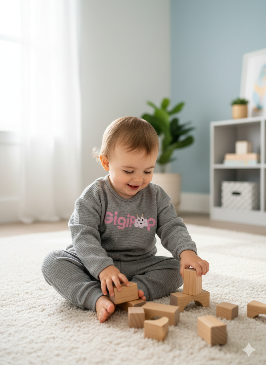 Long Sleeve Logo Sweatshirt on Toddler