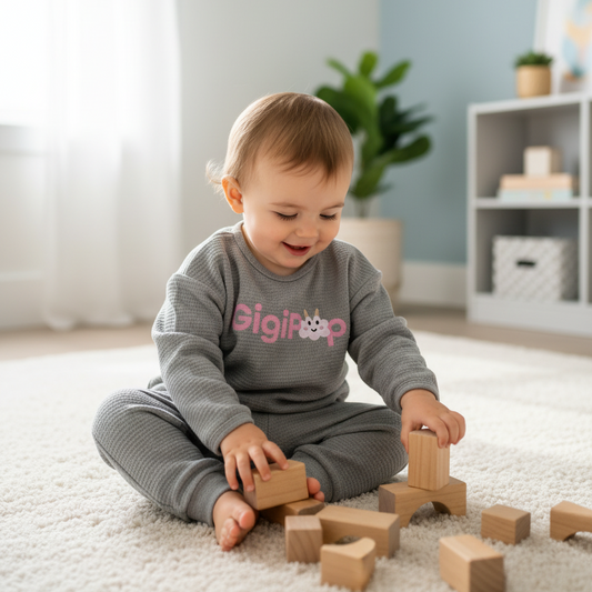 Long Sleeve Logo Sweatshirt on Toddler